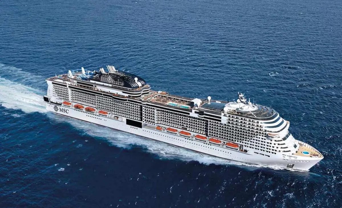 MSC Virtuosa at sea